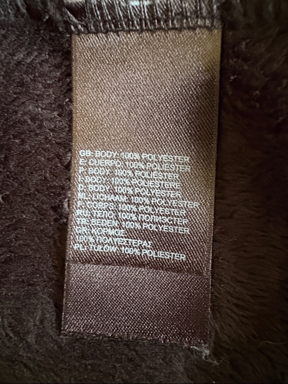 The North Face Women’s Black Plush Fleece Hoodie Size Small - Picture 5 of 6